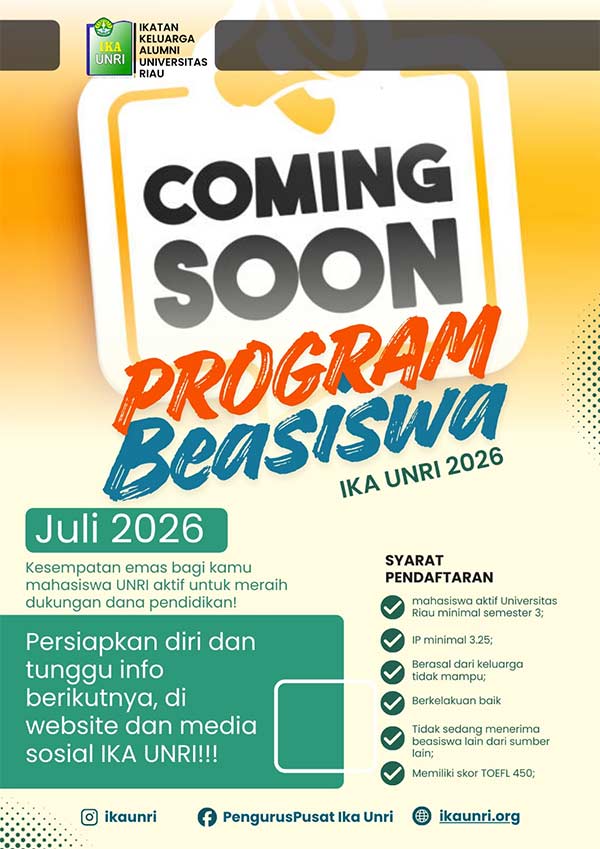 Beasiswa IKA unri 2026