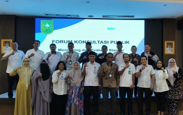 Monitoring dan Evaluasi, Biro Organisasi Setdaprov Riau Gelar Forum Konsultasi Publik