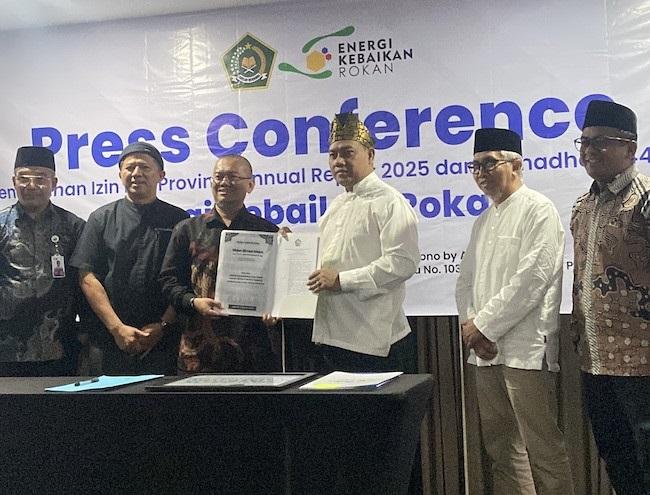 Yayasan Energi Kebaikan Rokan Resmi Kantongi Izin LAZ Tingkat Provinsi Riau