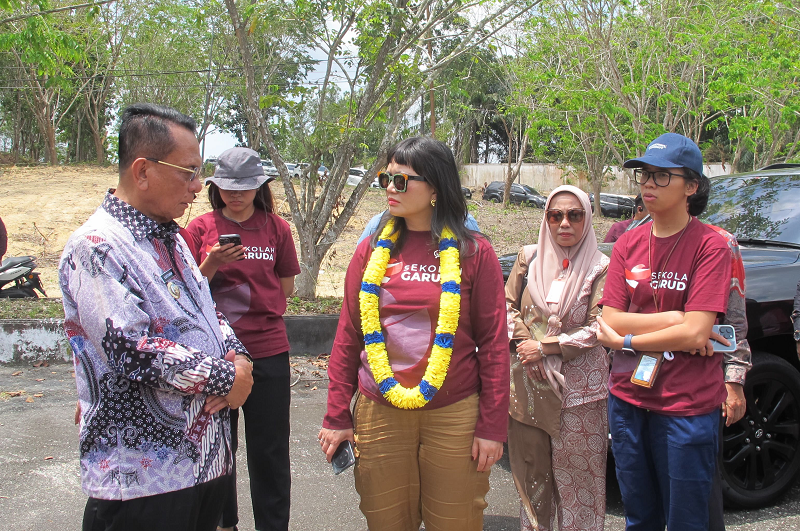 Cek Kesiapan Sekolah Garuda di Riau, Wamendiktisaintek Kunjungi Eks Kampus IPDN Rohil