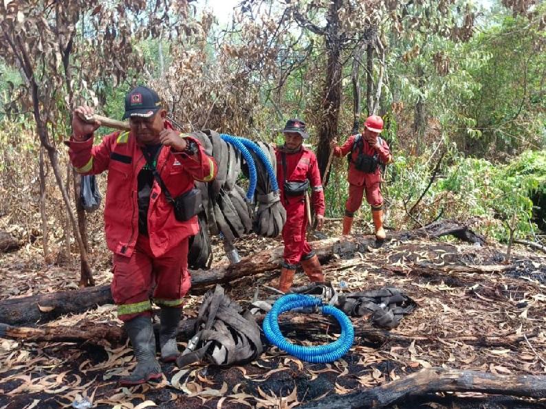 Karhutla Bengkalis Akhirnya Padam, Tim Manggala Agni Resmi Tuntaskan Operasi