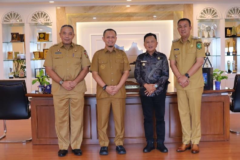 Kunjungan ke Pekanbaru, Pemkab Meranti Bidik Perbaikan Besar di Pemerintahan
