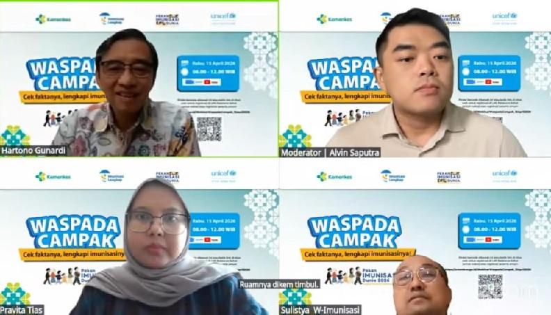 Campak Bisa Mematikan, IDAI Minta Orang Tua Lengkapi Imunisasi Anak