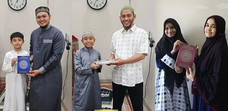 Pelajar Tahfidz Bahagia dan Orang Tua Terharu Saat Terima Al-Qur’an dari KWQ