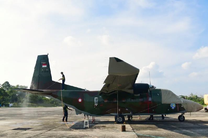 Fokus Cegah Karhutla, 3 Pesawat Dikerahkan untuk Intensifkan Hujan Buatan di Riau