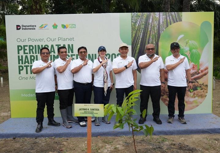 Cara PTPN IV PalmCo Peringati Hari Bumi, Tanam 50.000 Pohon Hingga Akhir Tahun