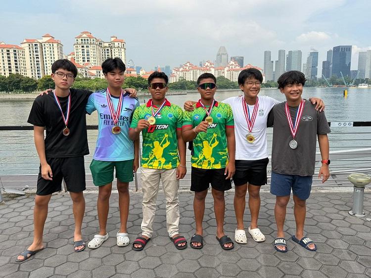 Cetak Prestasi Internasional, Atlet Dayung SKO Riau Bawa Pulang Tiga Medali Junior Sprint Cup 2026 Singapura