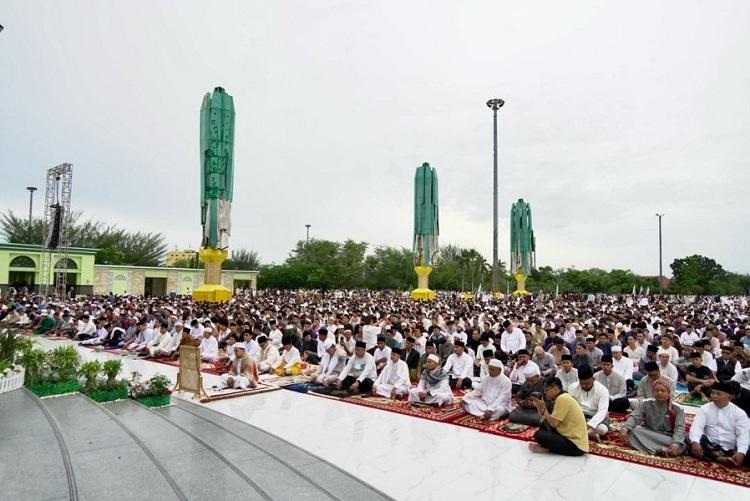 Salat Iduladha 1447 H di Pekanbaru Digelar di Tiga Titik, Pemprov Riau Turunkan Pimpinan Daerah