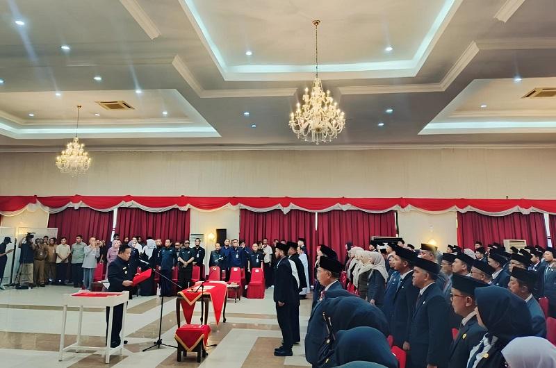 Mutasi dan Penataan Kepsek di Riau, 77 Kepala Sekolah SMA/SMK/SLB Negeri Resmi Dilantik
