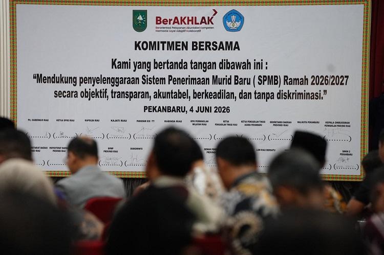 SPMB 2026 Resmi Dimulai 8 Juni, Disdik Riau Ingatkan Siswa Lengkapi Persyaratan