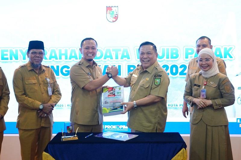 Pemprov Riau Serahkan Data 393 Ribu Penunggak PKB, Pemko Pekanbaru Bidik Tagih Rp159 Miliar