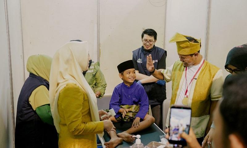 Didukung 24 Rumah Sakit, Khitanan Massal 1.200 Anak Meriahkan HUT Kota Pekanbaru