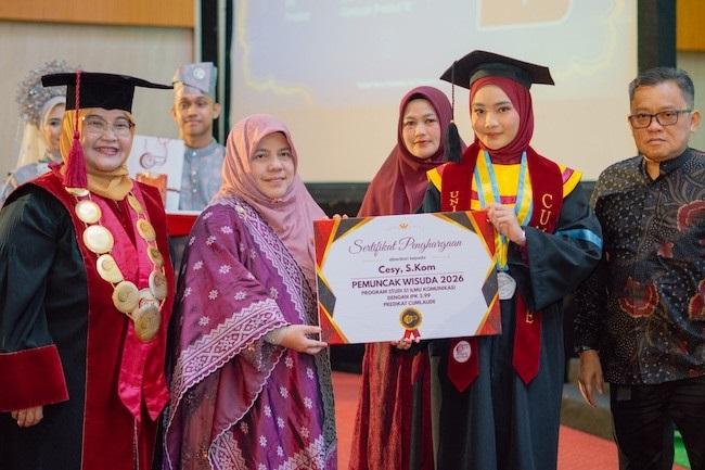 Wisuda 115 Lulusan, Universitas Abdurrab Siapkan Program Studi Baru dan Kejar Akreditasi Unggul