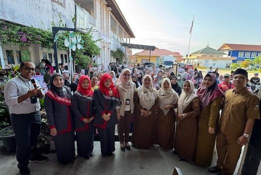 Perkuat Literasi Keuangan, BRK Syariah Fasilitasi Pembukaan 300 Rekening SimPel di Pekanbaru