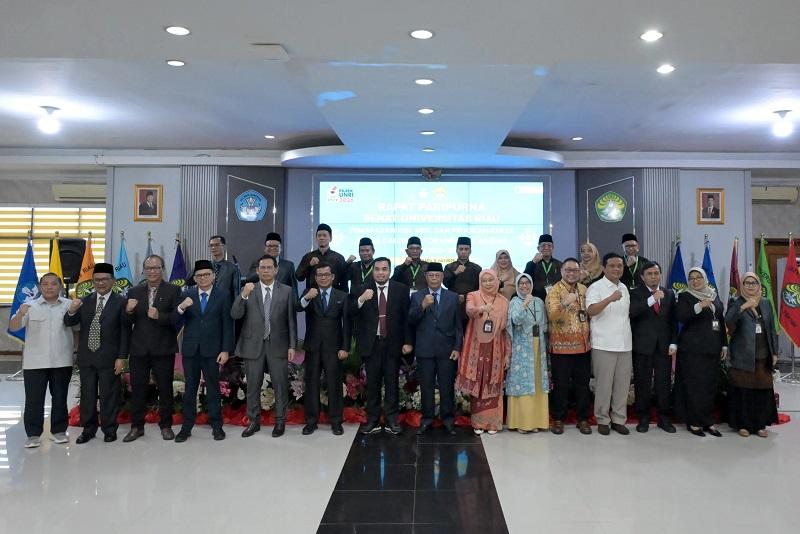 Seleksi Makin Mengerucut, Senat Universitas Riau Tetapkan Tiga Kandidat Rektor