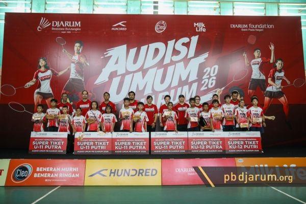 Audisi PB Djarum 2026 Pekanbaru Tuntas, 15 Atlet Muda Raih Super Tiket ke Karantina Kudus