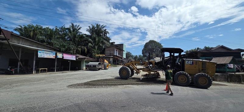 Jalan Provinsi di Rohul yang Rusak Parah Kini Fungsional, UPTJJ Riau Kebut Perbaikan