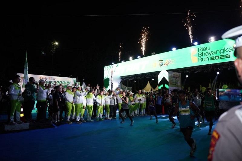 Riau Bhayangkara Run 2026 Sedot Antusiasme Masyarakat dari Berbagai Daerah
