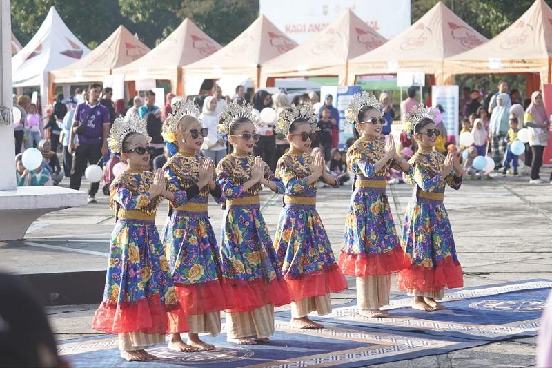 Dari Senam hingga Drumband, HAN 2026 di Riau Gaungkan Perlindungan Anak dan Masa Depan Generasi