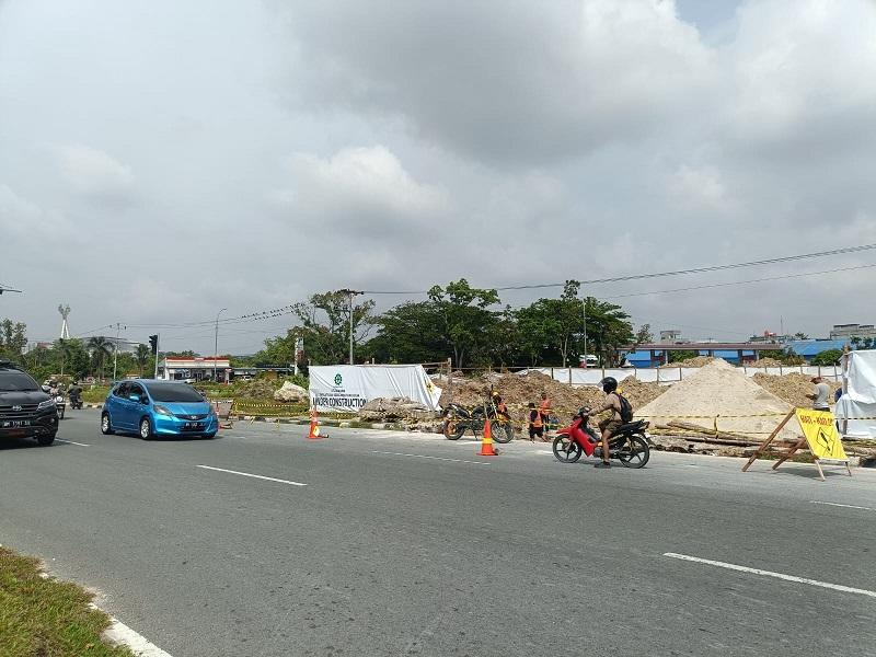 Simpang Baru Arifin Ahmad–Sudirman Ditarget Rampung Akhir Tahun Ini, Progres Sudah 23 Persen