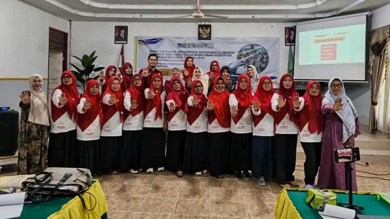 Unri Kenalkan Smart Posyandu, Langkah Digitalisasi Layanan Ibu dan Balita di Pandau Jaya