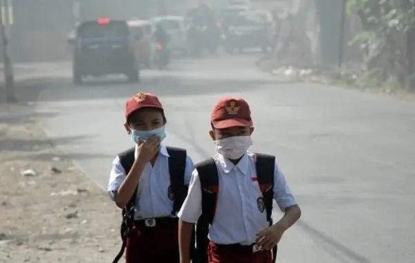 Asap Karhutla Mengancam, Disdik Pelalawan Batasi Aktivitas Siswa di Luar Ruangan