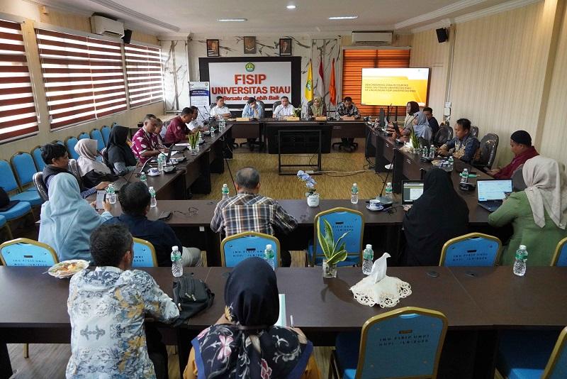 FT UNRI Sambangi FISIP, Gali Strategi Jitu Bangun Zona Integritas
