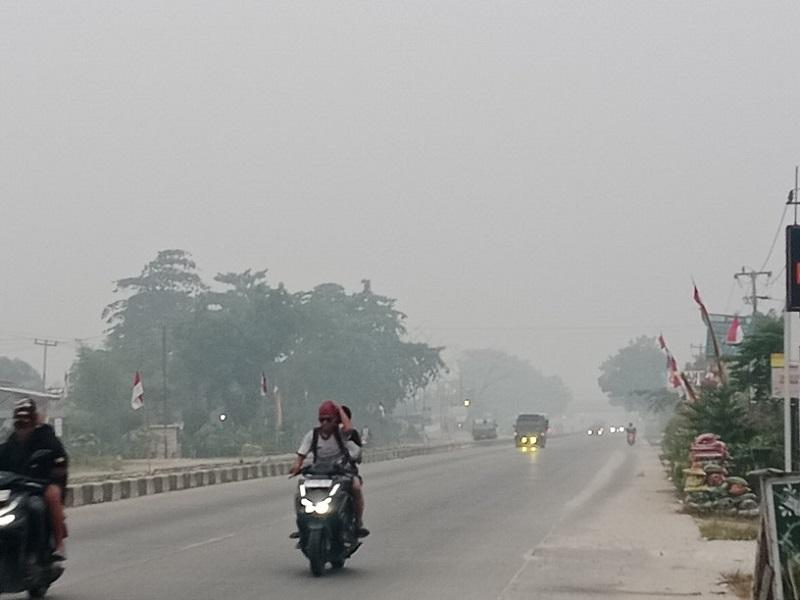 Disdikpora Kuansing Keluarkan Edaran PJJ Imbas Kabut Asap