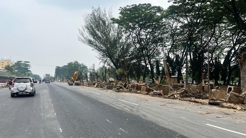 Pemprov Riau Kebut Pelebaran Jalan Sisingamangaraja, Target Tuntas Desember