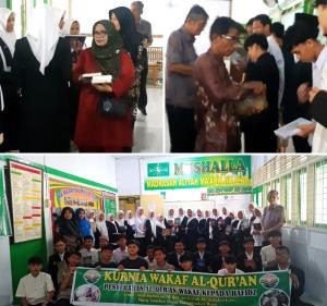 Tebar Kebaikan, KWQ Kembali Salurkan Al-Qur’an di Tahfidz MA Ma’arif