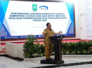 Perketat Pengawasan Anggaran 2026, Pemprov Riau dan BPKP Teken Komitmen Bersama