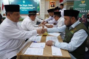 95 Persen Zakat Baznas Riau Terkumpul Berasal dari ASN di Pemprov Riau
