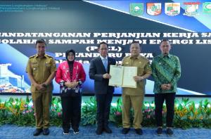 PSEL Pekanbaru Raya Disepakati, MoU Resmi Diteken dengan Dukungan Menteri LH