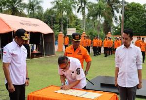Latihan Gabungan di Basarnas Riau, Kampar Perkuat Kolaborasi Penanggulangan Bencana