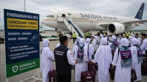 Hari Keberangkatan ke-14, Jemaah Haji Asal Indonesia yang Sudah Berada di Arab Saudi 81.992 Orang