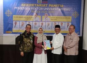 Perdana, Prof Jimmi Copriady Daftar Calon Rektor Unri Periode 2026-2030