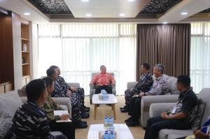Bahas Ancaman Narkoba Jalur Laut, Pemprov Riau dan TNI AL Perkuat Koordinasi
