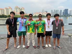 Cetak Prestasi Internasional, Atlet Dayung SKO Riau Bawa Pulang Tiga Medali Junior Sprint Cup 2026 Singapura