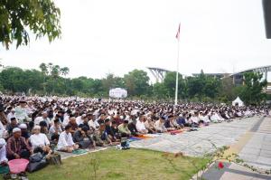 Dari Salat Id hingga Silaturahmi, Kebersamaan Semarakkan Iduladha di Kantor Gubernur Riau