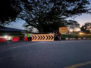 Tumpuan Rusak, Jembatan Danau Bingkuang Ditutup Sementara dan Arus Dialihkan