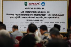 SPMB 2026 Resmi Dimulai 8 Juni, Disdik Riau Ingatkan Siswa Lengkapi Persyaratan