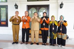 Plt Gubri SF Hariyanto Sambut Tim BPS, Ajak Masyarakat Riau Sukseskan Sensus Ekonomi Nasional