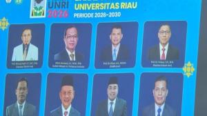 Senat UNRI Sahkan 8 Bakal Calon Rektor, Penyaringan Tiga Besar Digelar 8 Juli