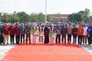 4.050 Mahasiswa Unri Jalani Kukerta Berdampak 2026, Resmi Dilepas Plt Gubernur Riau