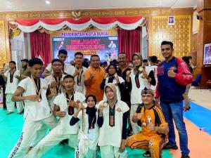 Tarung Derajat Pelajar Pekanbaru Ukir Prestasi Gemilang, Bawa Pulang 9 Medali dari Kejurda