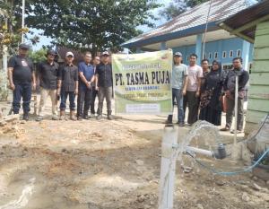 Akhiri Krisis Air Bersih, PT Tasma Puja Bangun Sumur Bor untuk TK Anur dan Warga Padang Mutung