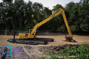 Kurangi Risiko Banjir, Pemko Pekanbaru Lanjutkan Normalisasi Sungai Sail