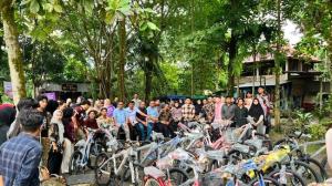 BEM Unri Wujudkan Janji Kampanye, Bagikan 20 Sepeda hingga Bantuan Tunai bagi Mahasiswa