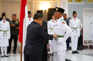 Resmi Dikukuhkan, Paskibraka Riau 2026 Siap Tunaikan Tugas pada HUT ke-81 RI