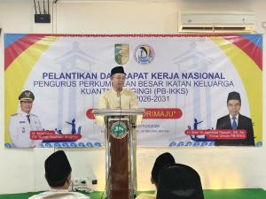 PB-IKKS Periode 2026-2031 Resmi Dilantik, Fokus Konsolidasi Perantau Kuansing